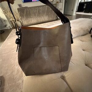 Women's Brown Leather Hobo Bag - Classic Shoulder Tote